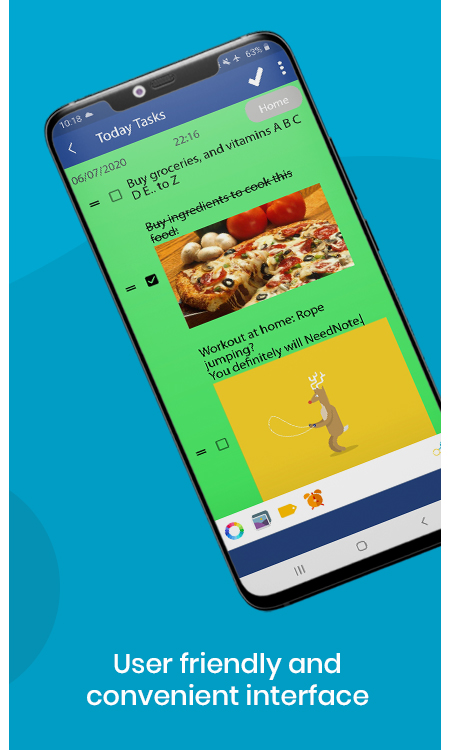 User friendly and convenient interface